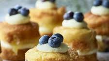 Blueberry & Lemon Curd Mini Sponges
