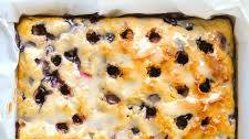 Blueberry Lemon Drizzle Cake