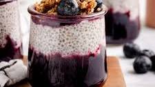 Blueberry Pie Chia Pudding