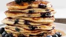 Blueberry Ricotta Pancakes