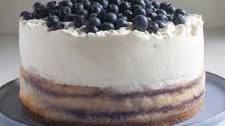 Blueberry Swirl Cheesecake