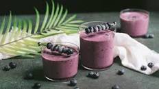 Blueberry and Green Tea Smoothie