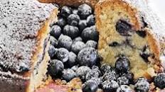 Blueberry & coconut cake