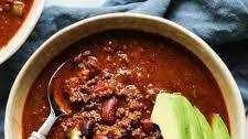 Bone Broth Instant Pot Chili Recipe & Video | Slow Cooker & Stovetop