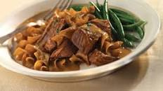 Bottom Round Pot Roast with Mushroom Onion Sauce