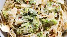 Boursin Cheese Pasta with Broccoli