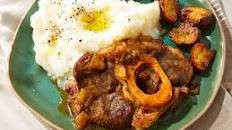 Braised Beef Shank with Wine and Tarragon