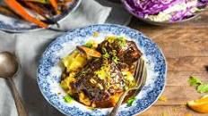 Braised Chinese-Style Short Ribs With Soy, Orange, and 5-Spice Powder Recipe