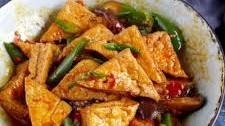 Braised Tofu Sichuan Style (家常豆腐)
