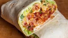 Breakfast Burrito With Scrambled Egg, Chorizo, and Refried Beans Recipe