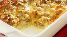 Breakfast Casserole with Biscuits