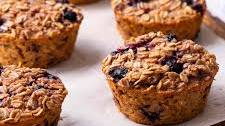 Breakfast Lemon-Blueberry Oatmeal Cakes