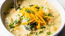 Broccoli Cauliflower Cheddar Cheese Soup