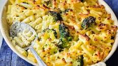 Broccoli macaroni cheese