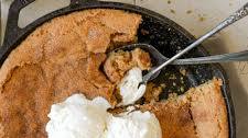Brown Butter Snickerdoodle Cookie Skillet