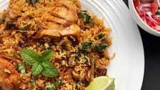 Brown Rice Chicken Biryani - Instant Pot