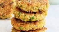 Brown Rice and Chickpea Patties