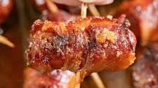 Brown Sugar Bacon Wrapped Lil Smokies