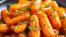 Brown Sugar Honey Glazed Carrots