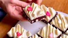 Brownies Red Velvet Chocolat Blanc