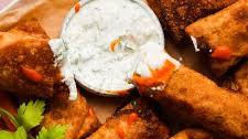 Buffalo Chicken Egg Rolls