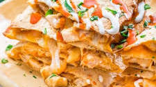 Buffalo Chicken Quesadillas