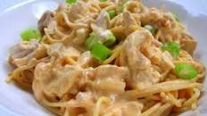 Buffalo Chicken Spaghetti