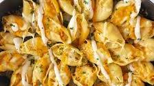 Buffalo Chicken Stuffed Shells