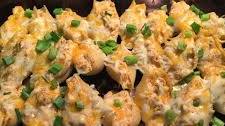 Buffalo Chicken Stuffed Shells
