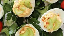Buffalo Ranch Deviled Eggs