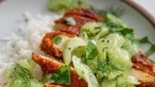 Buffalo Tofu Cutlets with Celery Ranch Slaw