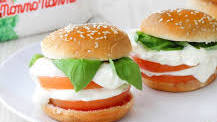 Burger Caprese