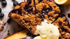 Bursting Blueberry Crumb Cake