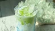 Butterfly Pea Powder Iced Matcha Latte