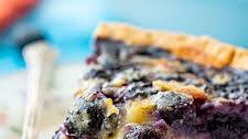 Buttermilk Blueberry Custard Pie Recipe