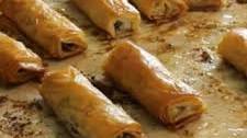 CHOCOLATE HAZELNUT BAKLAVA ROLLS