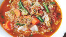 Cabbage Vegetable Quinoa Soup