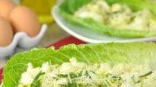 Caesar Egg Salad Lettuce Wraps – Low Carb, Gluten Free