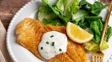 Cajun Fish with Creamy Caper Sauce