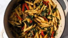 Cajun Sausage Pasta with Peppers
