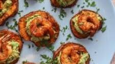 Cajun Shrimp Sweet Potato Bites