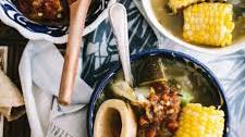 Caldo de colita de res - Oxtail Soup