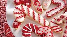 Candy Cane Sugar Cookies