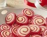 Candy Cane Swirl Cookies
