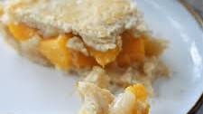 Canned Peach Pie Recipe