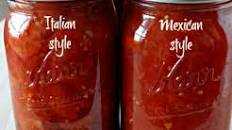 Canning Crushed Tomatoes