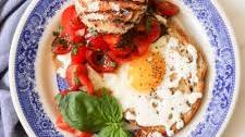 Caprese Egg-in-the-Hole