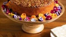 Caramel Pecan Buttermilk Cake
