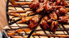 Caramel Turtle Cheesecake