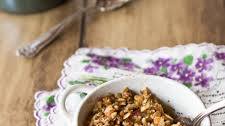 Cardamom Almond Pear Crisp for Two